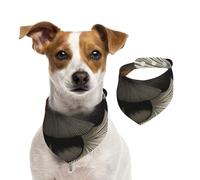 Highly Detailed Generative Art Dog Bandanas-Washable Dog Kerchief for Small to Large Pet Scarf for Girl Or Boy, Pet Accessories