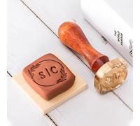 Highly Detailed Pottery Stamps, Pottery Logo Stamp for Clay, Custom Ceramic Brass Stamp, Personalized Signature Stamp for Pottery, Clay Embossing Stamp