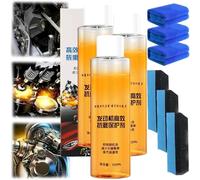 Highly Effective Engine Anti-Wear Protectant, Cure Oil Burning Additive, Noise Reduction Suppressor, Anti-Shaking and Fuel Efficient Engine Agent, 100ml (3pcs)