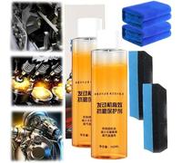 Highly Effective Engine Anti-Wear Protectant, Cure Oil Burning Additive, Noise Reduction Suppressor, Anti-Shaking and Fuel Efficient Engine Agent, 100ml (2pcs)