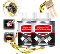 Highly Effective Engine Anti-wear Repair and Maintenance Conditioner, Engine Restorer & Lubricant, Agent Noise Reduction and Shaking Cure Oil Burning Additive, 80ml (2pcs)