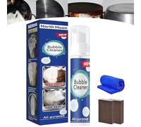 Highly Effective Oil Breakdown Foaming Spray, All Purpose Rinse Free Cleaning Spray, Multipurpose Bubble Foam Cleaner, for Stubborn Grease and Grime (1Pcs)