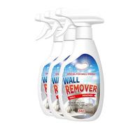 Highly Effective Removal Spray,8.45 Fl.Oz Highly Effective Wall Cleaner Spray, Long-Term Protection Without Damaging the Wall CleanerSpray, for Wood Tile Fabric Bathrooms Kitchens Wall (3PC)