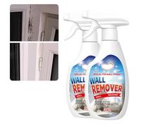Highly Effective Removal Spray,8.45 Fl.Oz Highly Effective Wall Cleaner Spray, Long-Term Protection Without Damaging the Wall CleanerSpray, for Wood Tile Fabric Bathrooms Kitchens Wall (2PC)