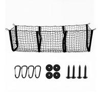 Highly Elastic Cargo Net, for Chevrolet Silverado High Country 2017-2025 Thickened nylon network cable Easy to store Stretchable up 170cm Includes a carabiner*4