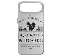Highly Motivated by Squirrels and Books Case for iPhone Air