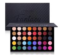 Highly Pigmented Eye Makeup Palette, Matte Shimmer Metallic Eyeshadow Pallet Long Lasting Blendable Natural Colors Make Up Eye Shadows Cosmetics Gift Kit
