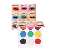 Highly Pigmented Eyeshadow Palette Colorful Rainbow Matte Eye Shadow Palette, Long Lasting Waterproof Makeup Palette, 9 Colours Bright Eyeshadow Makeup Palette