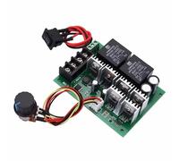 Highly Power 40A DC12V24V Motor Speed Controller 10V-50V Adjustable Forward Reverse Control For Industrial Applications Power Motor Driver