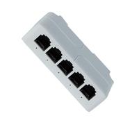 Highly Power 90W with 5 Port and 100Mbps Data Transmission for Offices and Home Enduring for Port Transmission Extender