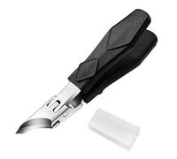 Highly Precisions Slanted Edged Nails Clippers with Splinters Guard Technology and ABS Construction Ergonomic Nails Scissors