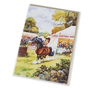 "Highly Recommended" Horse riding and pony greeting card with envelope by Norman Thelwell. Blank on the inside for any message