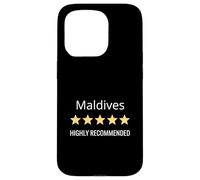 Highly Recommended Maldives Travel Destination Case for iPhone 15 Pro