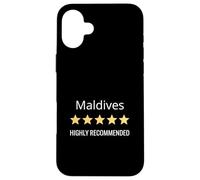 Highly Recommended Maldives Travel Destination Case for iPhone 16 Plus