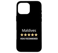 Highly Recommended Maldives Travel Destination Case for iPhone 16 Pro Max