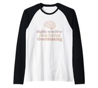 Highly Sensitive Person HSP Introvert Sensitive Empath Raglan Baseball Tee