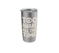 Highly Sensitive Person HSP Introvert Sensitive Empath Stainless Steel Insulated Tumbler