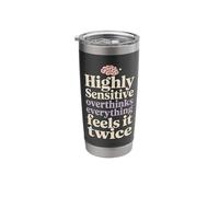 Highly Sensitive Person HSP Introvert Sensitive Empath Stainless Steel Insulated Tumbler