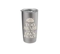 Highly Sensitive Person HSP Introvert Sensitive Empath Stainless Steel Insulated Tumbler