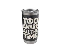 Highly Sensitive Person HSP Introvert Sensitive Empath Stainless Steel Insulated Tumbler
