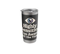 Highly Sensitive Person HSP Introvert Sensitive Empath Stainless Steel Insulated Tumbler