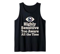 Highly Sensitive Person HSP Introvert Sensitive Empath Tank Top
