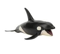 Highly Simulation Killer Whale Model Toy Craft for Children Gift Home Decoration Plastic 7.5 X 3.9 X 3.0in