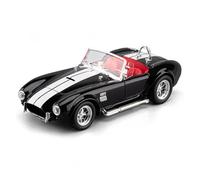 Highly Simulation Motorbike Model 1:24 For Ford For Shelby Cobra 427 Roadster 1965 S/C Alloy Metal Diecast Model Car Battery not included(Blackone)