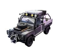 highly simulation motorbike model 1/24 For Land Range For Rover Defender Tomb LE Alloy Car Model Diecasts Metal Off-road Vehicles Battery not included(Gray)