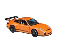 Highly Simulation Motorbike Model 1:24 For Porsche 911 GT3 RS Scale Diecast Simulator Model Car Metal Toy Racing Battery not included(Orange)