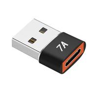 Highly Speed Charging USB Type C Female To Male Adapter Metal Housing Universally Device Compatibility Portable Size Metal C Adapter