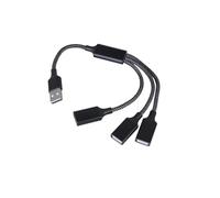 Highly Speed USB2.0 Hubs MultiSocket USB Splitter Cable For Seamlessly Connection Of Multiple Peripherals Devices