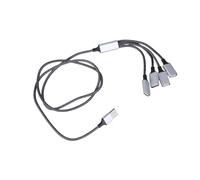 Highly Speed USB2.0 Hubs MultiSocket USB Splitter Cable For Seamlessly Connection Of Multiple Peripherals Devices