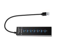 Highly Speed USB3.0 Hubs 7Port USB Adapter Compatible For Desktop Laptop 5Gbps Efficient Data Transfer USB Expander