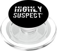 Highly Suspect Sarcasm Funny Sarcastic Jokes PopSockets PopGrip for MagSafe