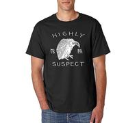 Highly Suspect T-Shirt Alternative Rock Band Concert Tour Black Black