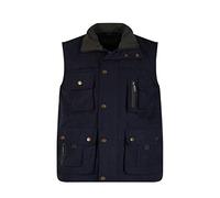 Highmount Lightweight Body Warmer Multipocket Gilet Polyester Mens Dark Olive Dark Navy Taupe 4XL-5XL Fieldman (as8, alpha, 4x_l, regular, regular, Dark Navy)