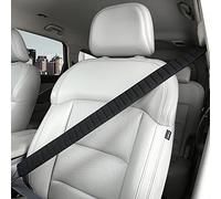 HighnessHwoo Car Seatbelt Covers Cushion Shoulder Pads Protector Sleeve for Adults, Auto Extra Long Seat Belt Strap Cover Decorations for Women, Kids, Honda, Trucks Accessories, 1pc, 29.5in, Black