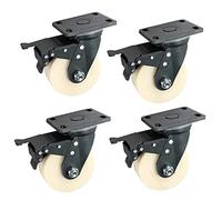 HighPerformance Castersof 4 900kg Capacity Optional Brakes Industrial Trolley Wheels for Transport Pallets 4/5/6/8 Inch Sizes (100/125/150/200 mm)