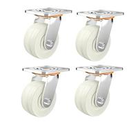 HighPerformance NylonWheels 4" 5" 6" 8" with BrakeTrolley Casters Industrial Roller for Smooth Mobility and Durability