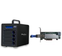 HighPoint RocketStor 6434TS 4 Bay 6Gb/s SAS/SATA Hardware RAID Tower Enclosure