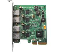 HighPoint RocketU Quad USB 3.0 for Mac PCI-Express 2.0 x4 RAID HBA Up to 20Gb/s Transfer Bandwidth