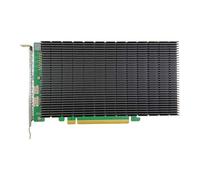 HighPoint SSD7104 Passive Cooled NVMe RAID Controller, 4x M.2 NVMe Ports, PCIe 3
