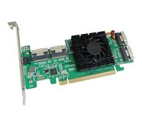 Highpoint SSD7580B NVMe 8-Port M.2/U.2 Industry Fastest-Performance/Comprehensive Selection Capable of Supporting Over 100TB On a Single Controller.