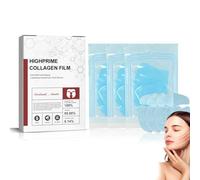 Highprime Collagen Film Mask, Melting Collagen Film, Korean Technology Soluble Collagens Films, Anti Aging Face Mask, Collagens Facial Mask Deep Cleansing & Moisturizing, Shrinking Pores (1PC)