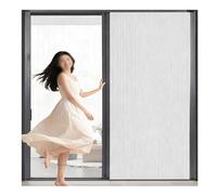 HighQuality Aluminum Alloy Accordion Door Foldable Sliding Room Divider for Restrooms/Kitchens Secure with Lock & Slide Rail 165x65 cm Solution