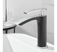 HighQuality e Bathroom Faucet Waterfall Design Hot & Cold Mixer Tap for Sink Modern Wash Basin Faucet Stylish Basin Mixer Durable Bathroom Fixture