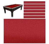 HighQuality Pool Table Cloth Replacement Kit Durable 7ft/8ft/9ft/11ft Indoor Snooker Game Felt Cover with 6 Bottom Premium Billiard Accessories