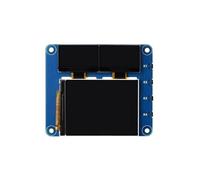 HighResolution 2inch LCD Main Screen With Two Blue Secondary Screens HAT For Electronics Projects Inch Screen Development Resources OLED-LCD HAT