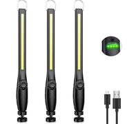 highsam Work Light, Inspection Light Rechargeable COB LED Work Light Magnetic Torch for Car Repair, Workshop, Garage, Camping, Emergency Lighting (3)